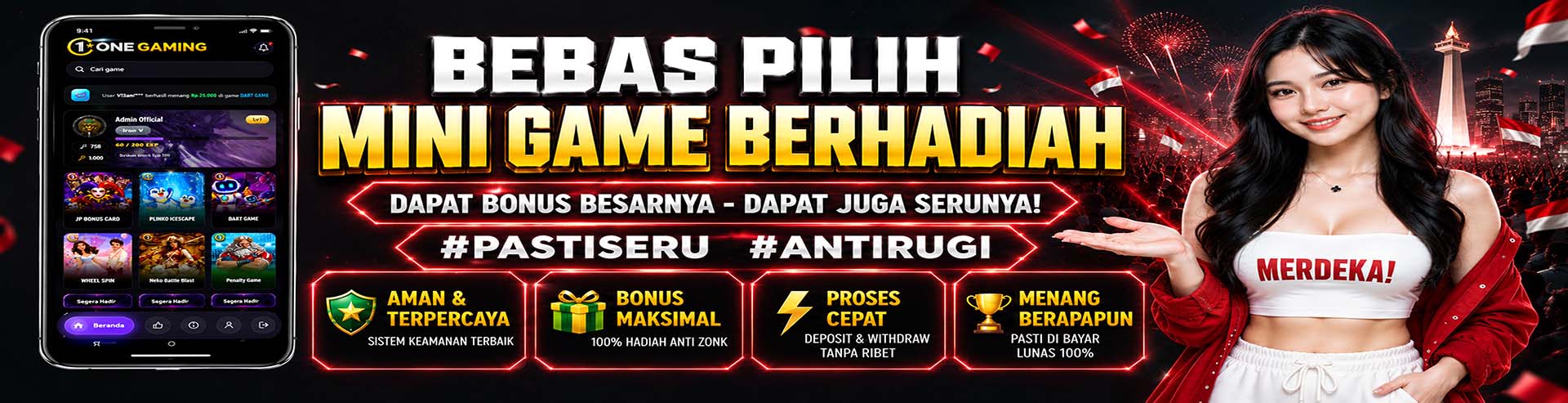 one gaming bonus